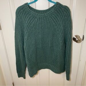 Sage green sweater from Target